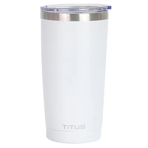 Premium 20 oz TiTUS® Double Wall Stainless Insulated Tumbler - Premium 20 oz TiTUS® Double Wall Stainless Insulated Tumbler - Image 9 of 13