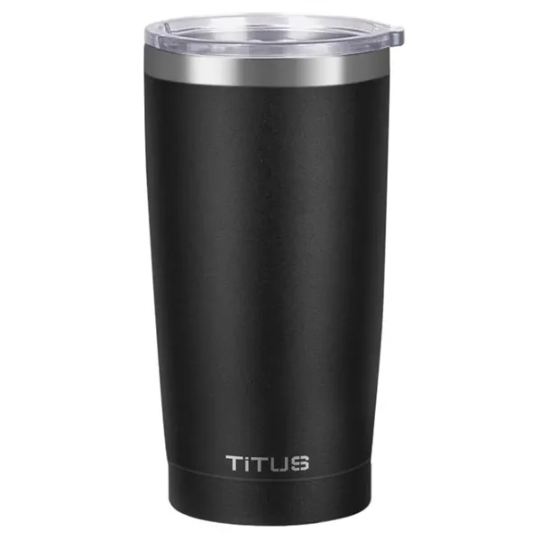 Premium 20 oz TiTUS® Double Wall Stainless Insulated Tumbler - Premium 20 oz TiTUS® Double Wall Stainless Insulated Tumbler - Image 10 of 13