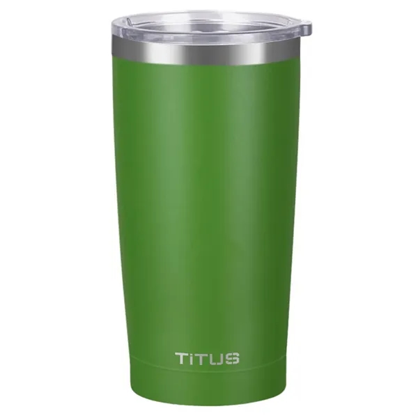 Premium 20 oz TiTUS® Double Wall Stainless Insulated Tumbler - Premium 20 oz TiTUS® Double Wall Stainless Insulated Tumbler - Image 11 of 13