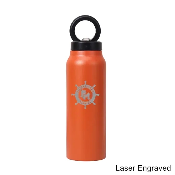 24/32 oz Insulated Water Bottle With Phone Tripod Mount - 24/32 oz Insulated Water Bottle With Phone Tripod Mount - Image 6 of 10