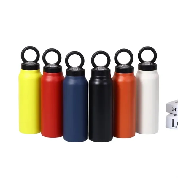 24/32 oz Insulated Water Bottle With Phone Tripod Mount - 24/32 oz Insulated Water Bottle With Phone Tripod Mount - Image 8 of 10