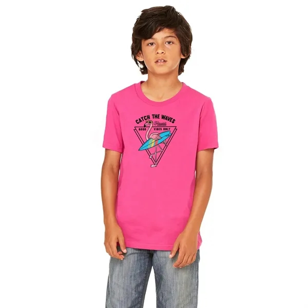 Bella + Canvas Youth Jersey Short-Sleeve T-Shirt - Bella + Canvas Youth Jersey Short-Sleeve T-Shirt - Image 0 of 20