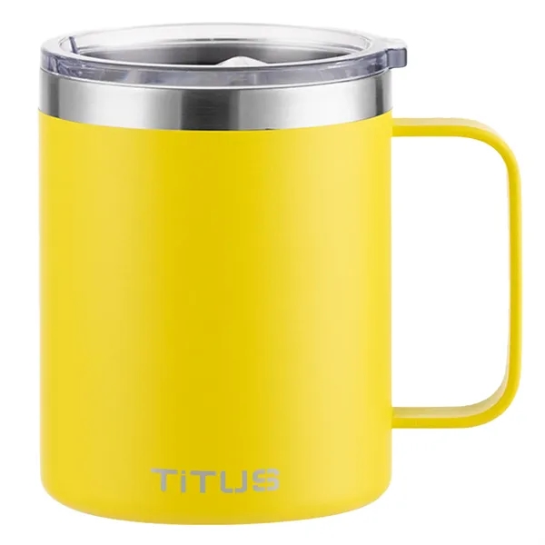 Premium 12 oz TiTUS® Double Wall Stainless Insulated Mug - Premium 12 oz TiTUS® Double Wall Stainless Insulated Mug - Image 7 of 9