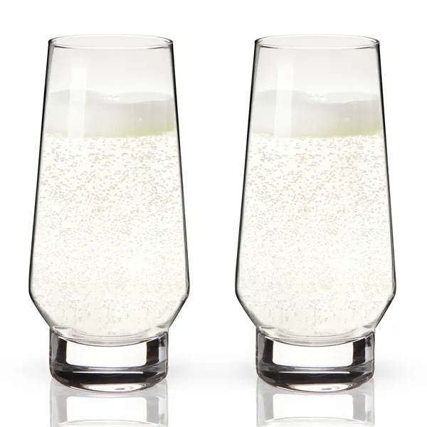 Weighted Stemless Champagne Flutes - Weighted Stemless Champagne Flutes - Image 0 of 2