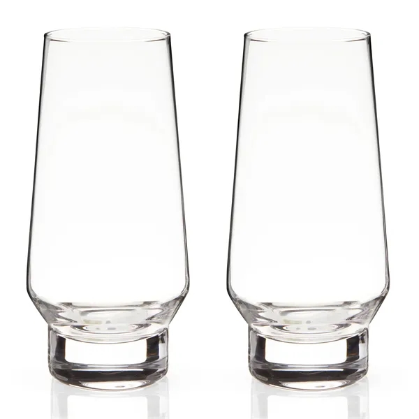 Weighted Stemless Champagne Flutes - Weighted Stemless Champagne Flutes - Image 2 of 2