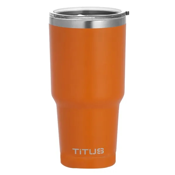 30 oz TiTUS® Double Wall Stainless Steel Insulated Tumbler - 30 oz TiTUS® Double Wall Stainless Steel Insulated Tumbler - Image 10 of 11