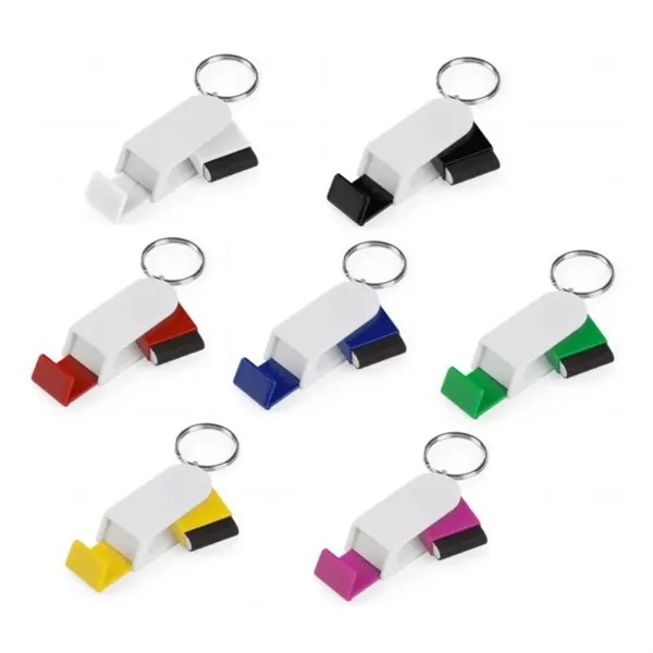 Phone Stand Screen Cleaner Combo Keychain - Phone Stand Screen Cleaner Combo Keychain - Image 4 of 4