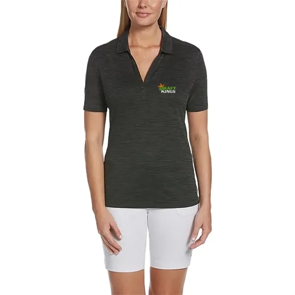 Callaway Broken Stripe Ladies Polo - Callaway Broken Stripe Ladies Polo - Image 0 of 8