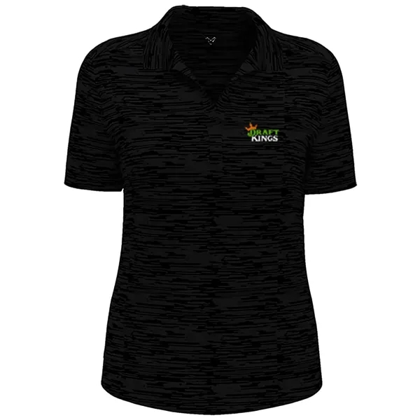 Callaway Broken Stripe Ladies Polo - Callaway Broken Stripe Ladies Polo - Image 1 of 8