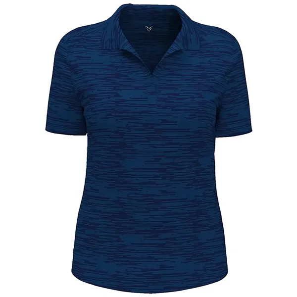 Callaway Broken Stripe Ladies Polo - Callaway Broken Stripe Ladies Polo - Image 5 of 8