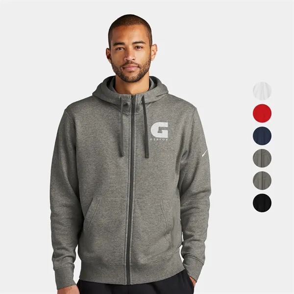 Nike Club Full-Zip Hoodie - Nike Club Full-Zip Hoodie - Image 0 of 9