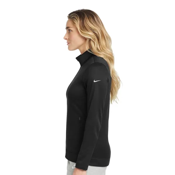 Nike Ladies Fleece Full-Zip Jacket - Nike Ladies Fleece Full-Zip Jacket - Image 1 of 8