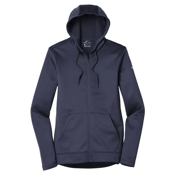 Nike Ladies Fleece Full-Zip Hoodie - Nike Ladies Fleece Full-Zip Hoodie - Image 1 of 8