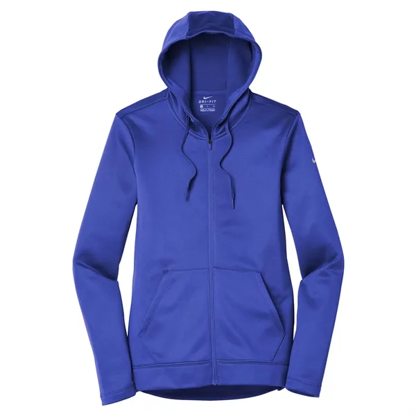 Nike Ladies Fleece Full-Zip Hoodie - Nike Ladies Fleece Full-Zip Hoodie - Image 2 of 8