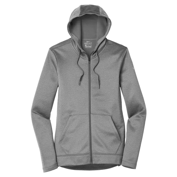 Nike Ladies Fleece Full-Zip Hoodie - Nike Ladies Fleece Full-Zip Hoodie - Image 3 of 8