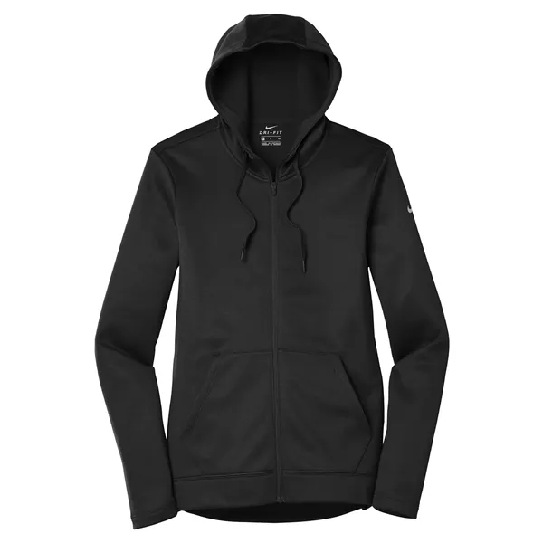 Nike Ladies Fleece Full-Zip Hoodie - Nike Ladies Fleece Full-Zip Hoodie - Image 4 of 8