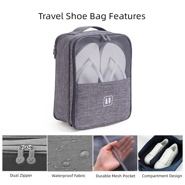 Portable Waterproof Storage Pack Travel Shoe Bag - Portable Waterproof Storage Pack Travel Shoe Bag - Image 2 of 6