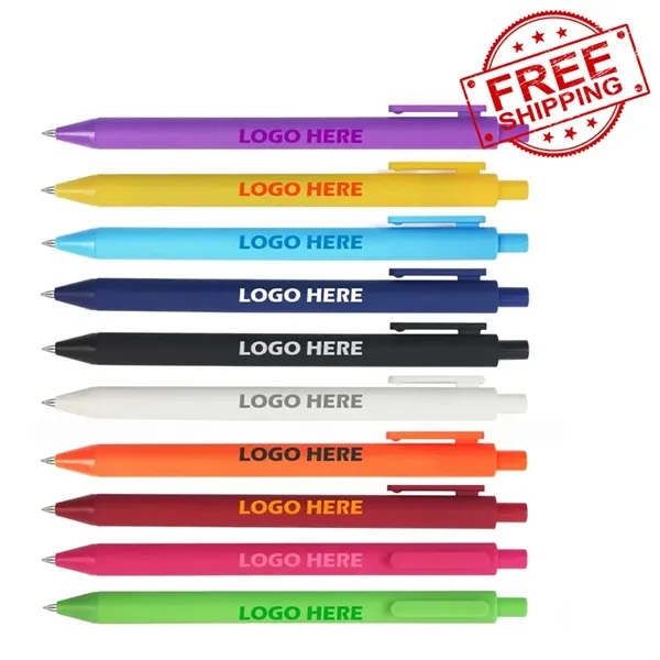 STEPABC Candy Color Plastic Ballpoint Pen - STEPABC Candy Color Plastic Ballpoint Pen - Image 0 of 2