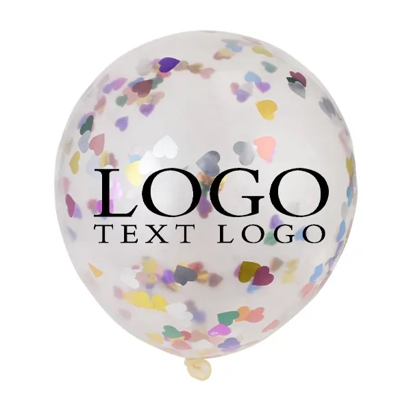 Transparent Latex Confetti Balloons - Transparent Latex Confetti Balloons - Image 0 of 4