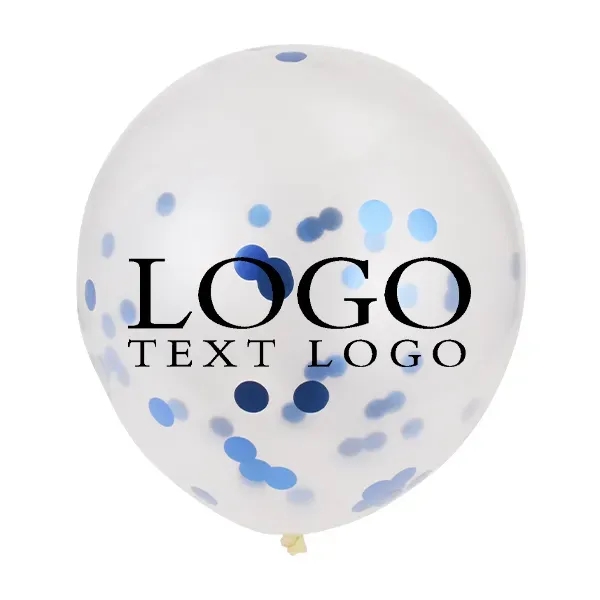 Transparent Latex Confetti Balloons - Transparent Latex Confetti Balloons - Image 2 of 4