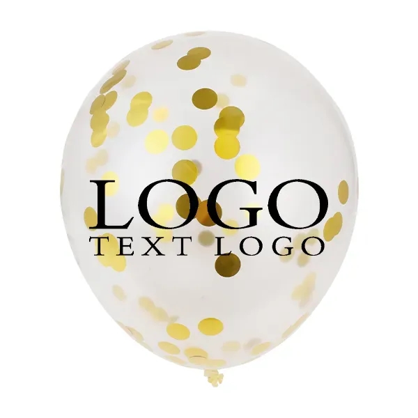 Transparent Latex Confetti Balloons - Transparent Latex Confetti Balloons - Image 4 of 4