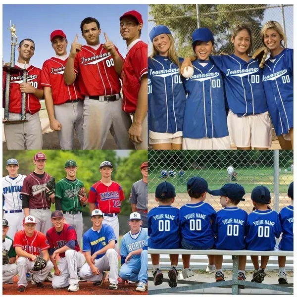 Quick-drying short sleeves for sports baseball uniform - Quick-drying short sleeves for sports baseball uniform - Image 5 of 5