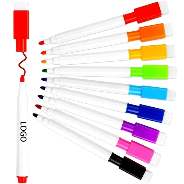 White Board Marker with Eraser - White Board Marker with Eraser - Image 0 of 3