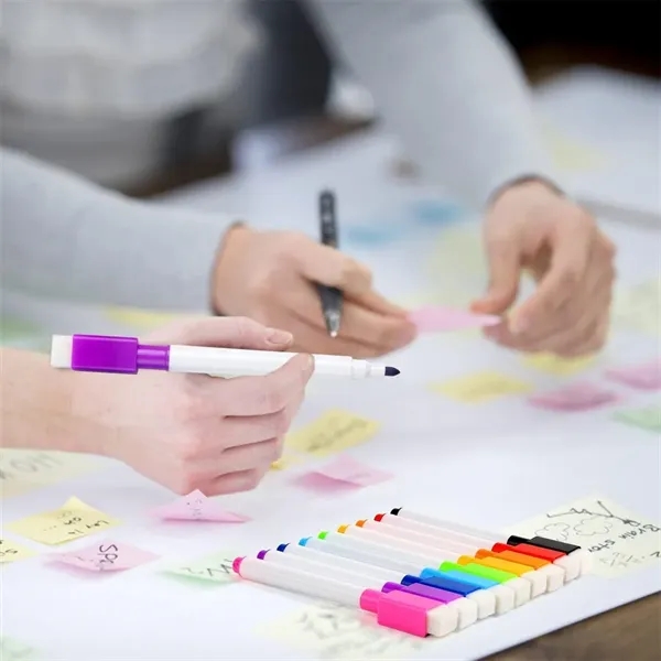 White Board Marker with Eraser - White Board Marker with Eraser - Image 2 of 3