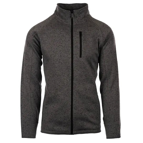 Burnside Men's Sweater Knit Jacket - Burnside Men's Sweater Knit Jacket - Image 4 of 4