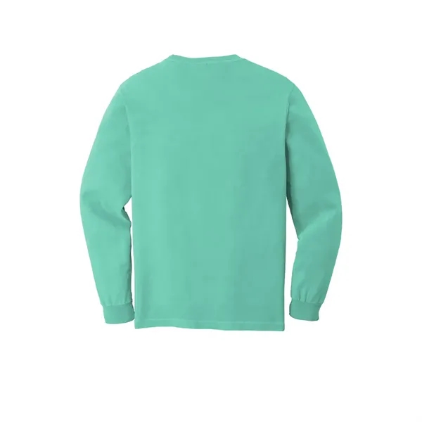 Garment-Dyed Heavyweight Long Sleeve Pocket T-Shirt - Garment-Dyed Heavyweight Long Sleeve Pocket T-Shirt - Image 5 of 17