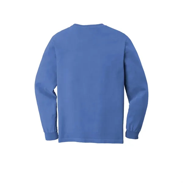 Garment-Dyed Heavyweight Long Sleeve Pocket T-Shirt - Garment-Dyed Heavyweight Long Sleeve Pocket T-Shirt - Image 7 of 17