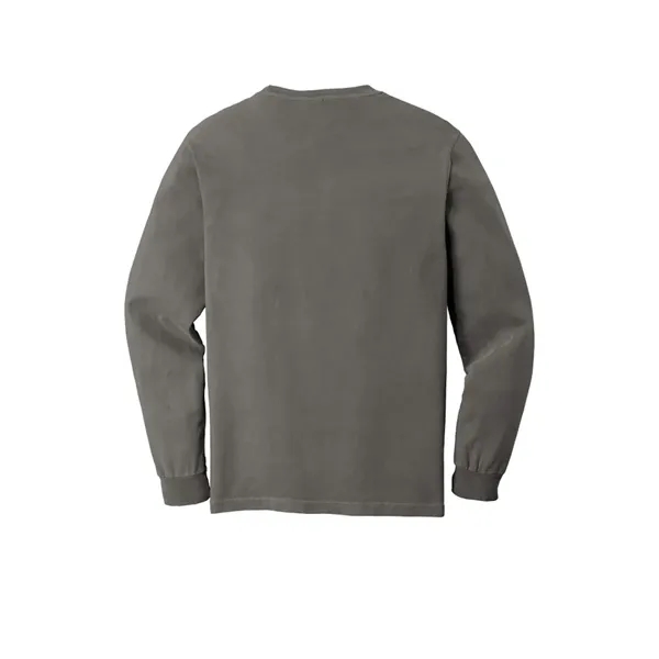 Garment-Dyed Heavyweight Long Sleeve Pocket T-Shirt - Garment-Dyed Heavyweight Long Sleeve Pocket T-Shirt - Image 8 of 17