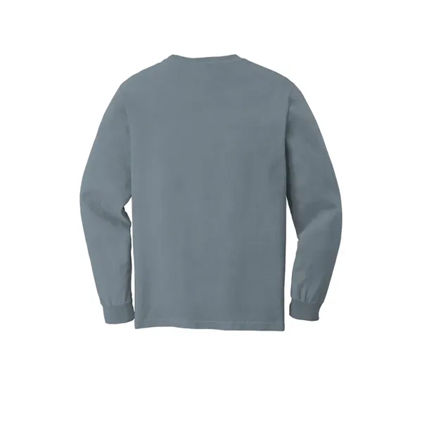 Garment-Dyed Heavyweight Long Sleeve Pocket T-Shirt - Garment-Dyed Heavyweight Long Sleeve Pocket T-Shirt - Image 9 of 17