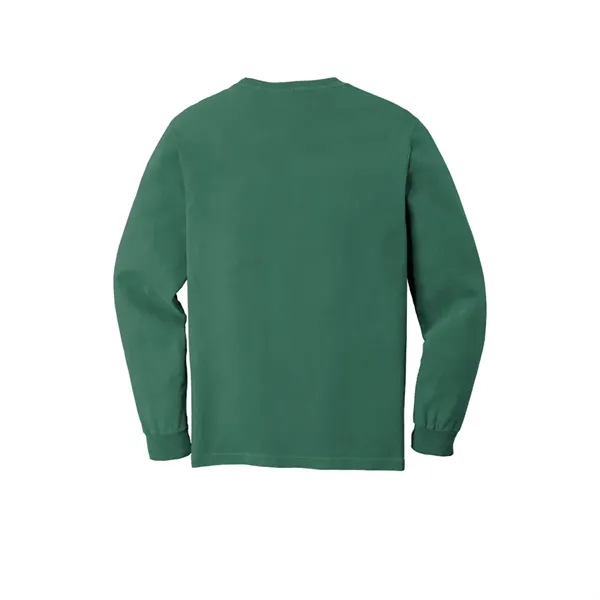 Garment-Dyed Heavyweight Long Sleeve Pocket T-Shirt - Garment-Dyed Heavyweight Long Sleeve Pocket T-Shirt - Image 11 of 17