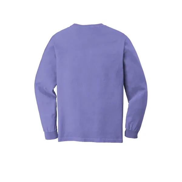 Garment-Dyed Heavyweight Long Sleeve Pocket T-Shirt - Garment-Dyed Heavyweight Long Sleeve Pocket T-Shirt - Image 15 of 17