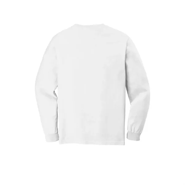 Garment-Dyed Heavyweight Long Sleeve Pocket T-Shirt - Garment-Dyed Heavyweight Long Sleeve Pocket T-Shirt - Image 16 of 17