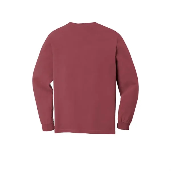 Garment-Dyed Heavyweight Long Sleeve Pocket T-Shirt - Garment-Dyed Heavyweight Long Sleeve Pocket T-Shirt - Image 17 of 17