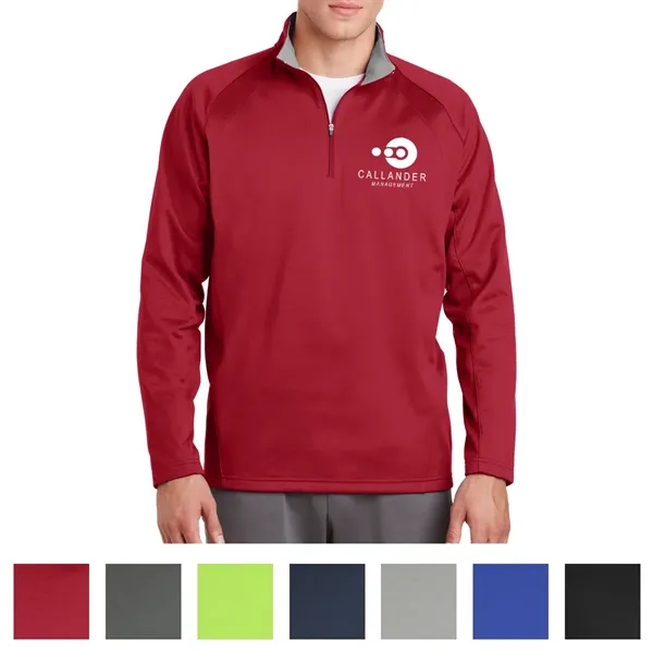 Sport-Tek® Sport-Wick® Fleece 1/4-Zip Pullover - Sport-Tek® Sport-Wick® Fleece 1/4-Zip Pullover - Image 0 of 11