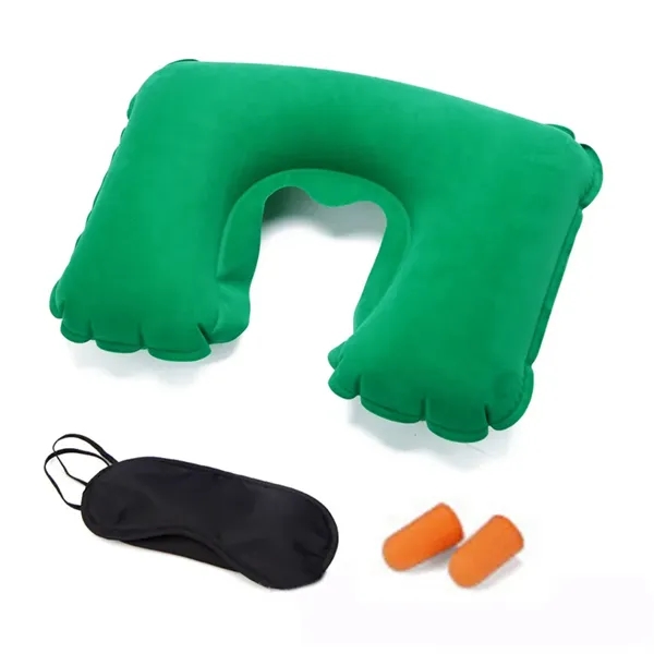 Travel Pillow Sleep Mask Comfort Kit - Travel Pillow Sleep Mask Comfort Kit - Image 7 of 10