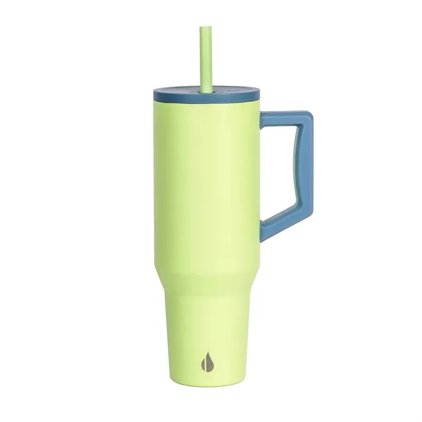 Elemental® 40oz Commuter Tumbler With Handle and Straws - Elemental® 40oz Commuter Tumbler With Handle and Straws - Image 26 of 41