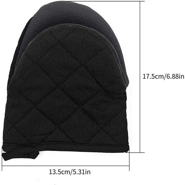 Branded Heat Resistant Baking Oven Cooking Grill Gloves - Branded Heat Resistant Baking Oven Cooking Grill Gloves - Image 4 of 4