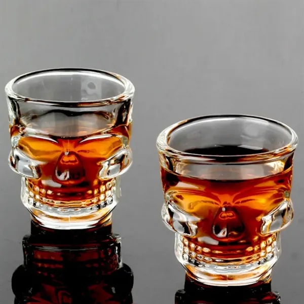 2oz Skull Shot Glasses - 2oz Skull Shot Glasses - Image 3 of 6