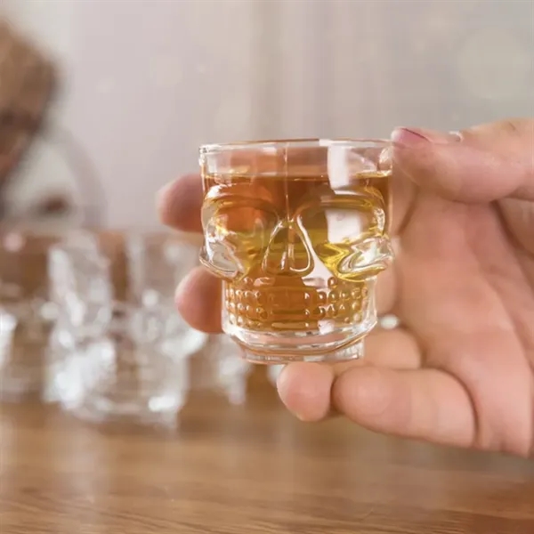 2oz Skull Shot Glasses - 2oz Skull Shot Glasses - Image 5 of 6