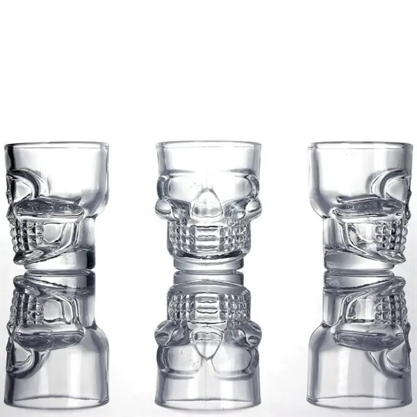 2oz Skull Shot Glasses - 2oz Skull Shot Glasses - Image 6 of 6