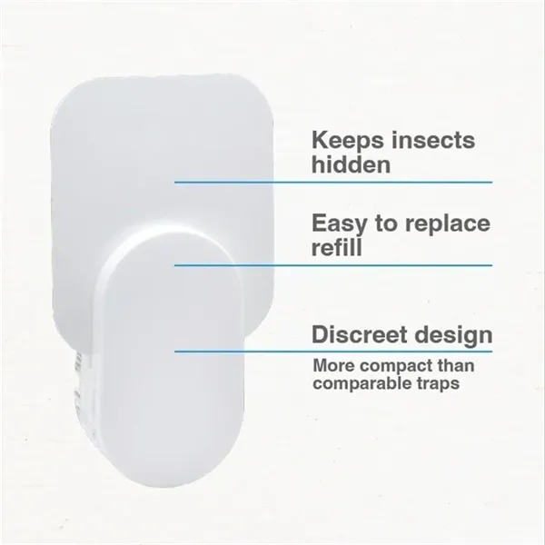 Plug-In Multi Insect Killer Lamp Fly Trap with 2 Glue Cards - Plug-In Multi Insect Killer Lamp Fly Trap with 2 Glue Cards - Image 10 of 12