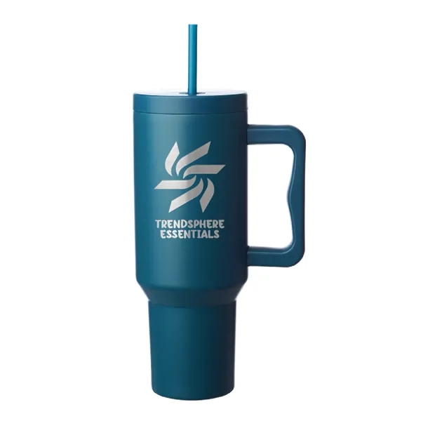 40 oz. Everest Hydration Tumbler with Handle and Straw Lid - 40 oz. Everest Hydration Tumbler with Handle and Straw Lid - Image 0 of 4
