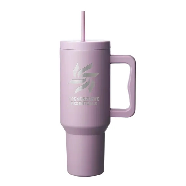 40 oz. Everest Hydration Tumbler with Handle and Straw Lid - 40 oz. Everest Hydration Tumbler with Handle and Straw Lid - Image 1 of 4