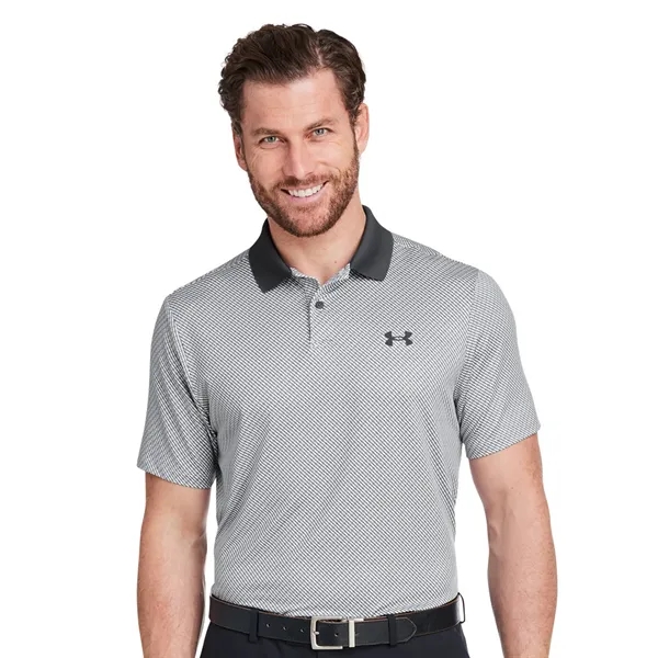 Under Armour Men's 3.0 Printed Performance Polo - Under Armour Men's 3.0 Printed Performance Polo - Image 4 of 9