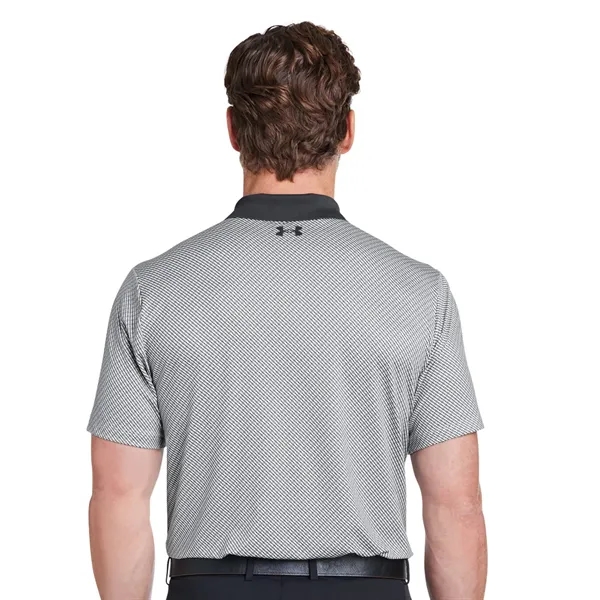 Under Armour Men's 3.0 Printed Performance Polo - Under Armour Men's 3.0 Printed Performance Polo - Image 7 of 9