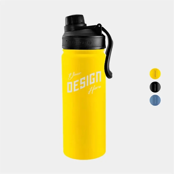16 oz. GROSCHE® CHICAGO Insulated Water Bottle with Chug Lid
